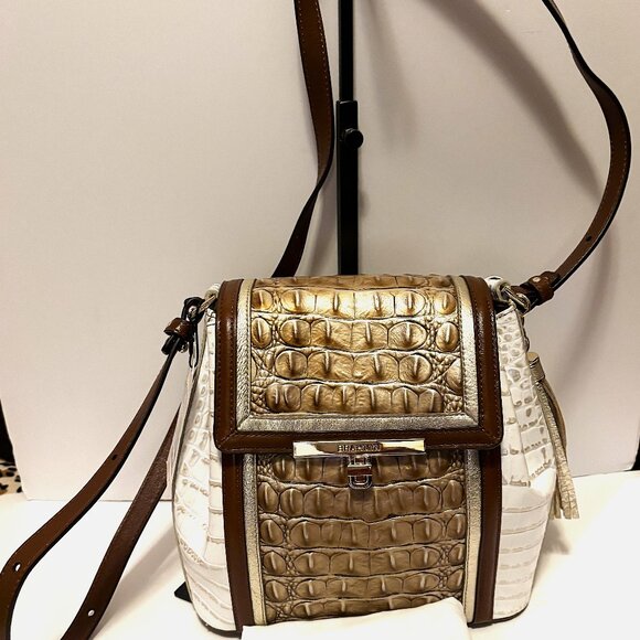 Brahmin Margo Cappuccino Shoreham - Picture 1 of 7